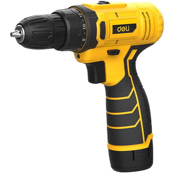 Дрель-шуруповерт Deli DZ12-5A2