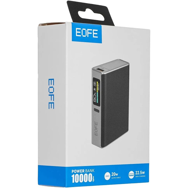 Внешний аккумулятор EOFE G110 10000mAh (серый)