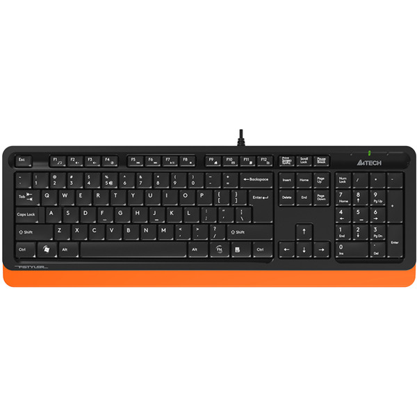 Клавиатура A4Tech Fstyler FK10 (черный/оранжевый)
