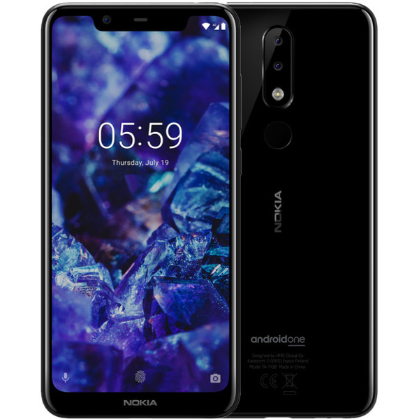 Смартфон NOKIA 5.1 Plus (черный)
