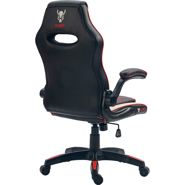 Кресло компьютерное FLOKY NEXUS Grey-Red