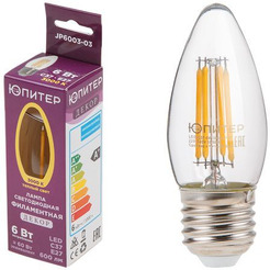 Лампа светодиодная филаментная ЮПИТЕР JP6003-03