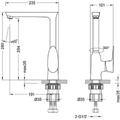 Смеситель для кухни Lemark LM0205C