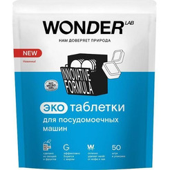 Экотаблетки для посудомоечной машины WONDER LAB WL100TAB14N-NEW-ЧЗ 100 шт