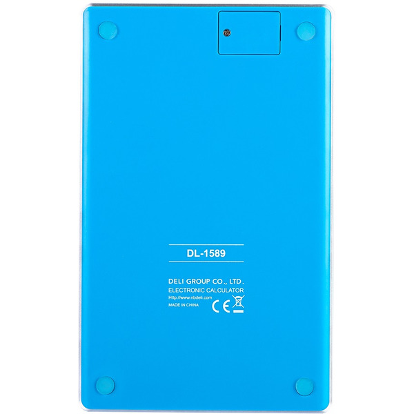 Калькулятор DELI 1589BLUE