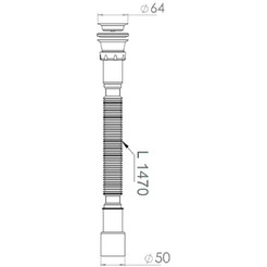 Сифон AV Engineering AVE129782