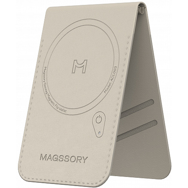 Кошелек-кардхолдер Magssory Geotag Magnetic Ivory ACL003i