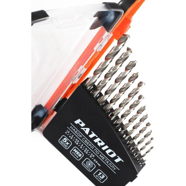 Набор сверел по металлу PATRIOT Hss 815010104 (1.5-6.5мм)