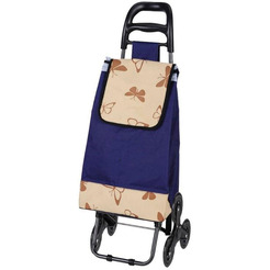 Тележка с сумкой РЫЖИЙ КОТ "Бабочки" (А204)