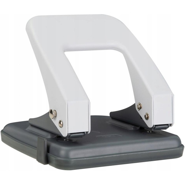 Дырокол Deli Start 0104 35 листов (белый/черный)