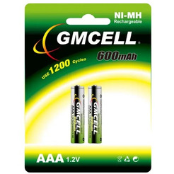 Аккумулятор GMCELL ААА HR03 600 mAh BP2