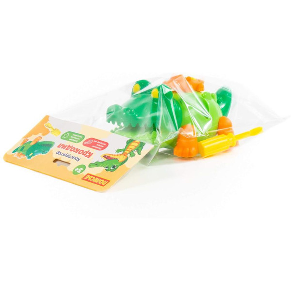 Конструктор Полесье 84446 Крокодил