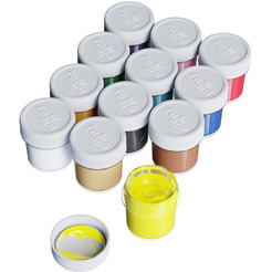 Гуашь Гамма Юный художник NEW 221008 (12 цв)