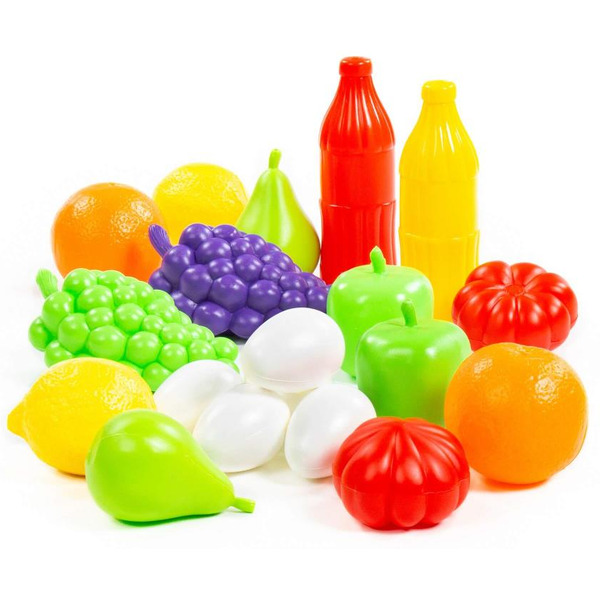 Набор продуктов Полесье №6 47014 (19 эл., в сеточке)