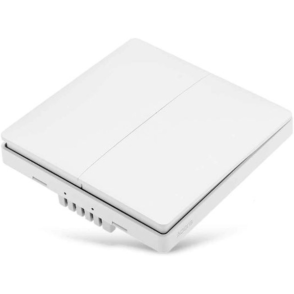 Выключатель XIAOMI Aqara Wall Switch Double QBKG03LM