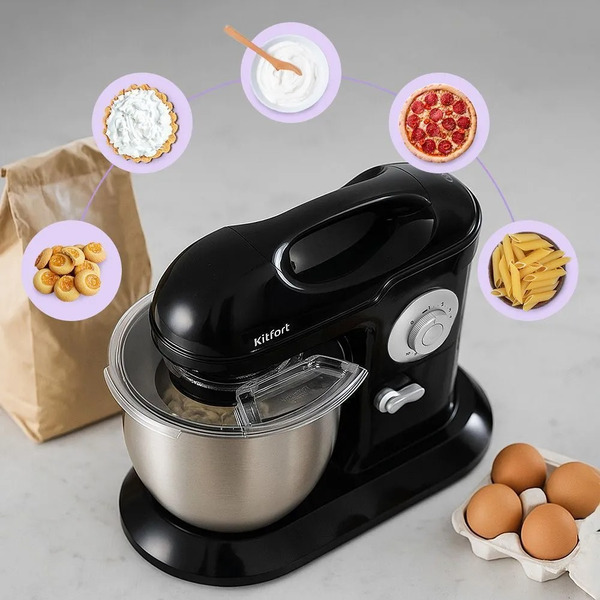 Планетарный миксер Kitfort КТ-4417