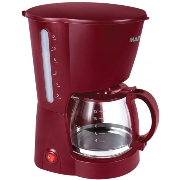 Кофеварка MARTA MT-2113 (красный гранат)