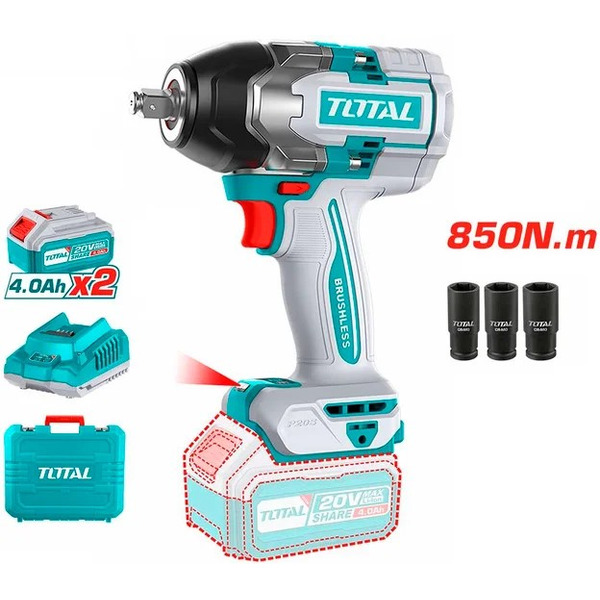 Гайковерт TOTAL TIWLI2085