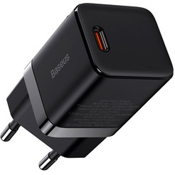 Сетевое зарядное устройство Baseus GaN3 Fast Charger 1C 30W CCGN010101 Black