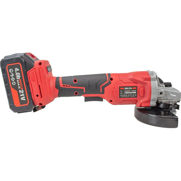 Угловая шлифмашина Edon UAG-21A (с 1-м АКБ, кейс)