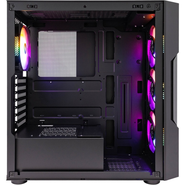 Корпус 1stPlayer T7-P T7-P-BK-4F7 (черный)