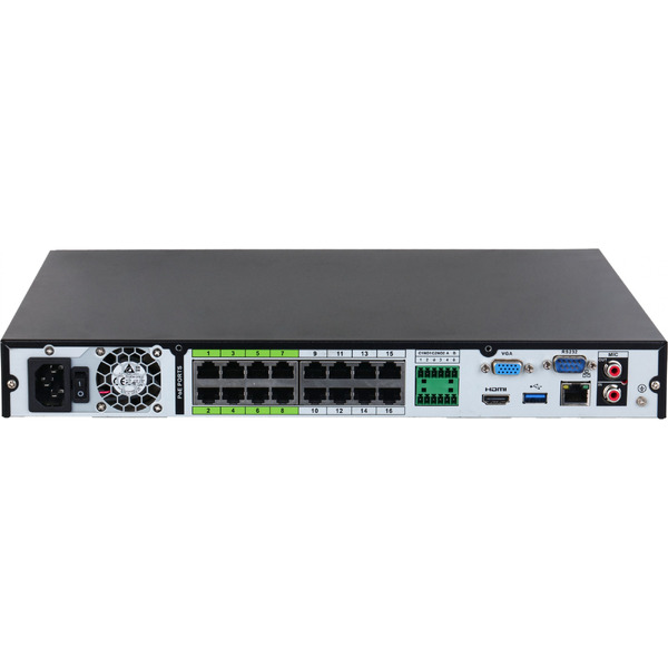 Сетевой видеорегистратор Dahua DHI-NVR5216-16P-EI