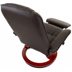 Кресло электрическое вибромассажное CALVIANO 2159 (коричневый)