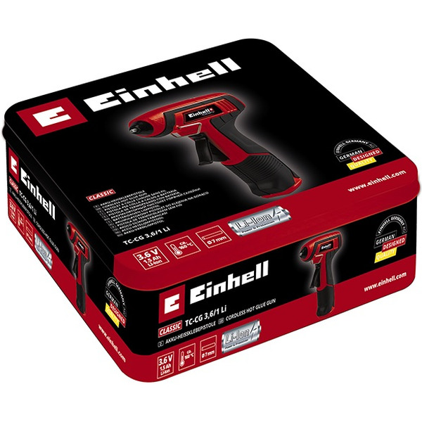 Термоклеевой пистолет Einhell TC-CG 3.6/1 Li (4522190)