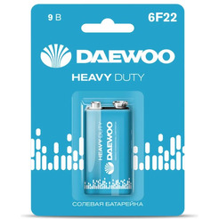 Батарейка Daewoo Heavy Duty 6F22 5029248