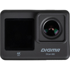 Экшн-камера Digma DiCam 880 (черный)