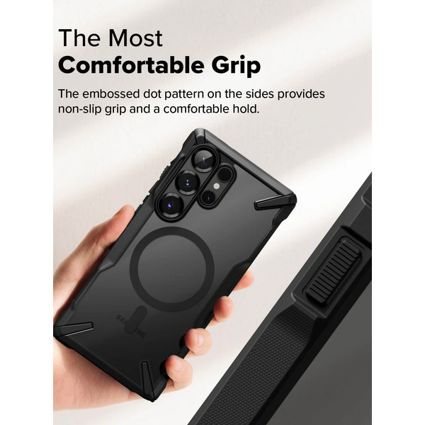 Чехол Ringke FUSION X MAGNETIC для Galaxy S25 Ultra BLACK