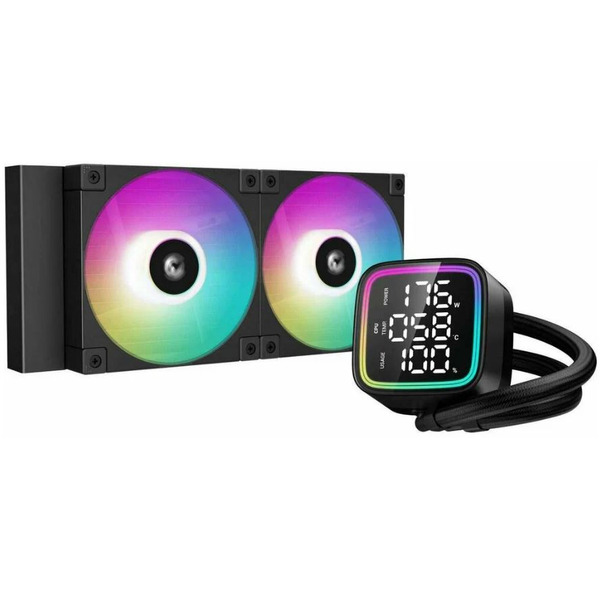 Жидкостное охлаждение для процессора DeepCool LD240 R-LD240-BKMSN-G-1