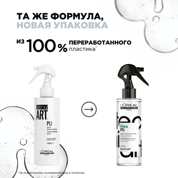 Спрей для укладки волос L'Oreal Professionnel Tecni.Art 19 Pli моделирующий, 190 мл