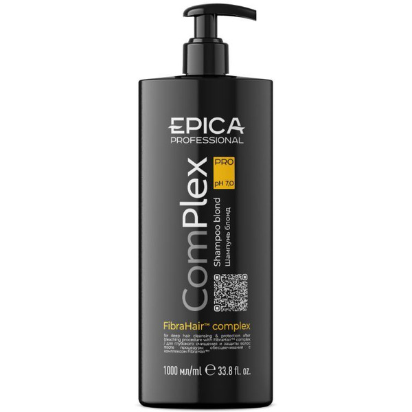 Шампунь для глубокого очищения после процедуры обесцвечивания EPICA Professional ComPlex PRO 1000 мл 91415