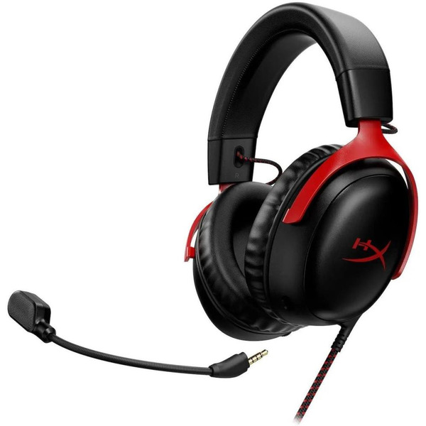 Наушники HyperX Cloud III (черный/красный)