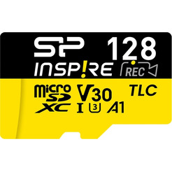 Карта памяти Silicon Power Inspire microSDXC SP128GBSTXLA2V1N 128GB
