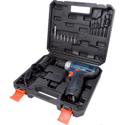 Шуруповерт Forsage BT-CD11-A1 12V (с набором аксессуаров, с 2-мя АКб и ЗУ)