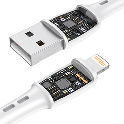 Кабель VIPFAN X05 USB-Lightning 3A 1 м (белый)