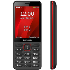 Мобильный телефон TeXet TM-309 черно-красный