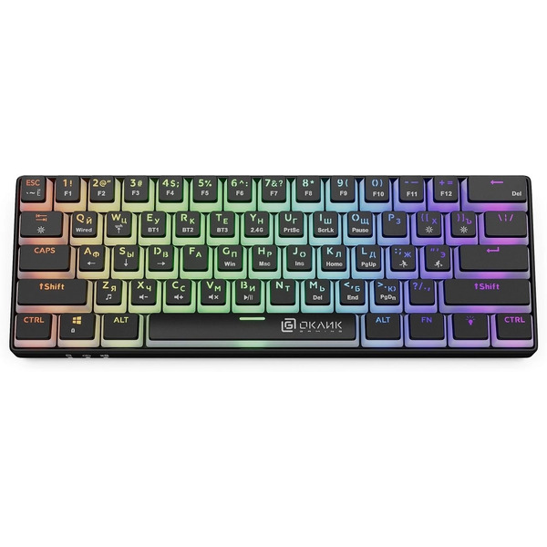 Клавиатура Oklick K763W (черный)