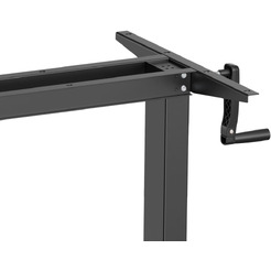 Рама к столу Ergosmart Manual Desk Light BLACK