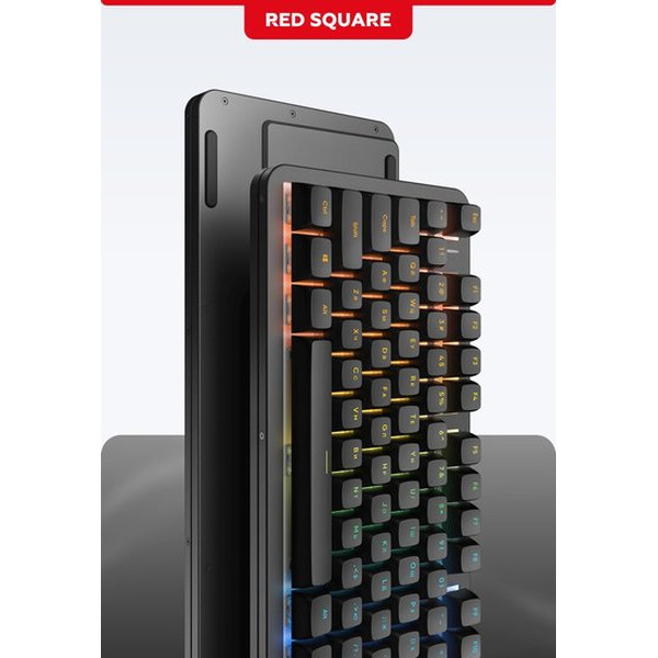 Клавиатура Red Square Alumix TKL Simple RSQ-20049 (черный, g3ms Amber)