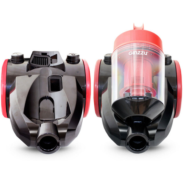 Пылесос Ginzzu VS422 (черный/красный)