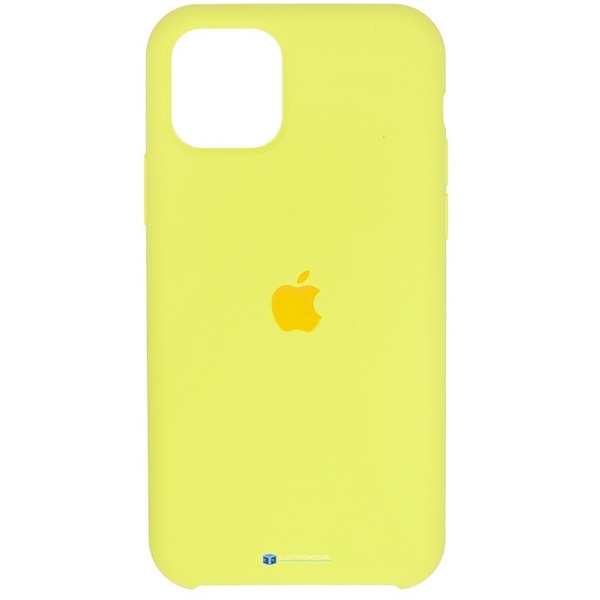 Накладка Case Coated для Apple iPhone 12 Pro (желтый)