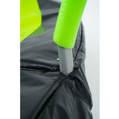 Батут пружинный с защитной сеткой Calviano 252 см - 8ft INSIDE master green