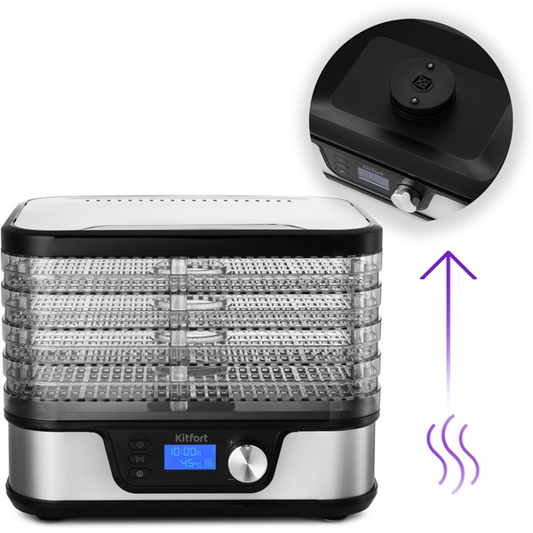 Сушилка для овощей и фруктов Kitfort KT-1918