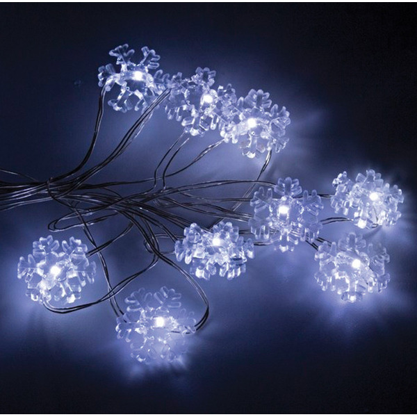 Гирлянда NEON-NIGHT "Снежинки" 2м (303-010)
