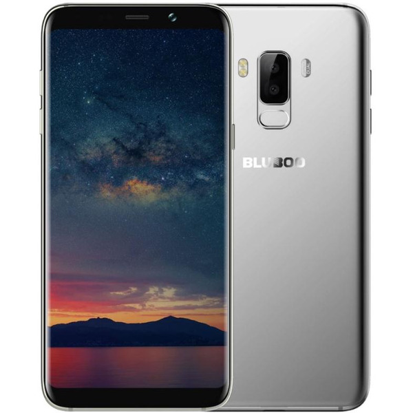 Смартфон Bluboo S8+ 64ГБ (Серебристый)