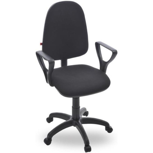 Кресло офисное Фабрикант Престиж+ (ТК-1 черный/О/PL 600)