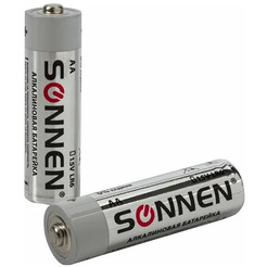 Батарейки  SONNEN 24 шт, Alkaline, АА(LR6,15А)